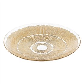 Atmosphera - Coupelle Verre djina doré d40cm