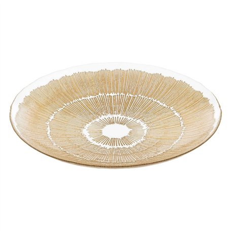 Atmosphera - Coupelle Verre djina doré d40cm
