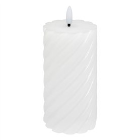 Atmosphera - Bougie led aloe blanc 135g