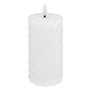 Atmosphera - Bougie led aloe blanc 135g
