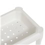 5five - desserte à roulettes 3 Niveaux Blanc h70,5cm