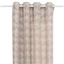 Atmosphera - Rideau mizani Jacquard Lin 135x260cm