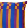 Atmosphera - Housse de Coussin d extérieur pia Bleu Indigo 40x40cm