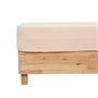 Atmosphera - Drap Housse Flora Gaze de Coton Lin 140x190cm