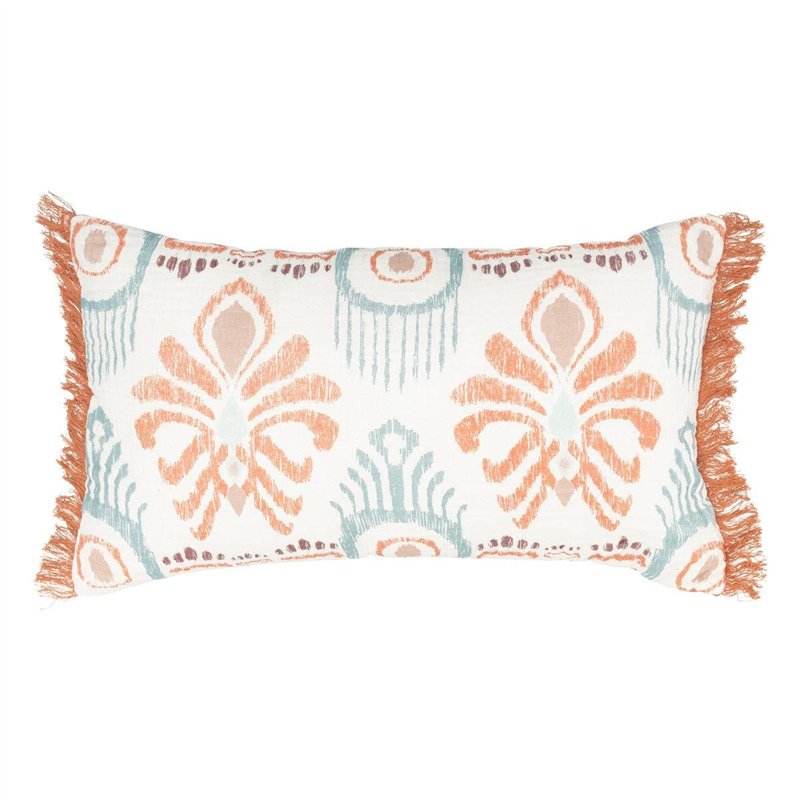 Atmosphera - Coussin Ikat Coton 30x50cm