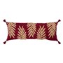 Atmosphera - Coussin brodé Yucatan Violet 30x80cm