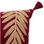 Atmosphera - Coussin brodé Yucatan Violet 30x80cm