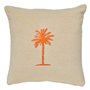 Atmosphera - Coussin brodé Yucatan Ivoire 58x38cm