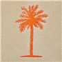 Atmosphera - Coussin brodé Yucatan Ivoire 58x38cm