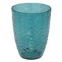 5five - verre à eau martelé estiva bleu