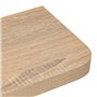 5five - étagère fixy Arrondie Beige 60x23,5cm