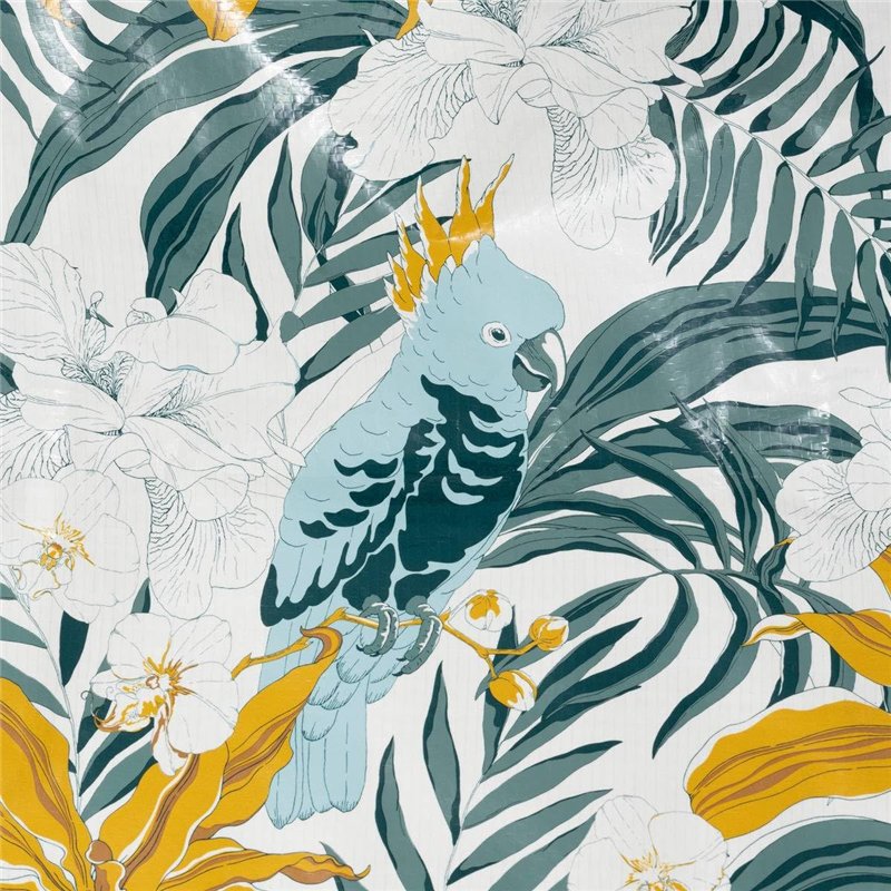 Image secondaire de 5five - sac de shopping motif tropical 45x43cm