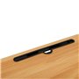 5five - bureau transportable athome avec pieds pliable 48x20,5cm