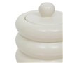 Atmosphera - Boîte déco Mike céramique Blanc 14,711,2cm