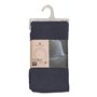 Atmosphera - Drap Housse Flora Gaze de Coton Bleu 160x200cm