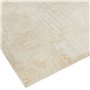 Atmosphera - Tapis Row matière recyclée Blanc Chaud 100x150cm