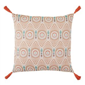 Atmosphera - Coussin Ikat Jacquard 50x50cm