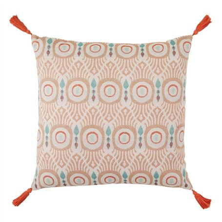 Atmosphera - Coussin Ikat Jacquard 50x50cm