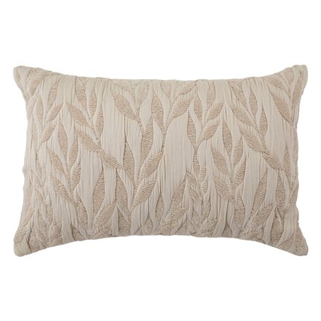 Atmosphera - Coussin Motif Jacquard lehto Coton Lin 58x38cm