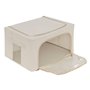 5five - housse de rangement groomy double ouverture 40x31cm