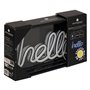Atmosphera - Tube néon à poser led hello bleu l 23cm