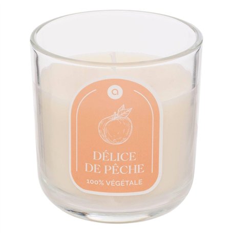Atmosphera - Bougie parfumée floa pêche 115g