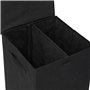 5five - Panier à Linge colorama Noir 74l