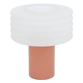 Atmosphera - Lampe à poser asti rose h36cm
