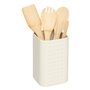 5five - 4 ustensiles de cuisine avec pot de rangement