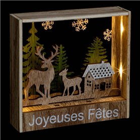 Feeric Lights et Christmas - Rennes l.26 h.16 cm