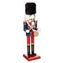 FEERIC CHRISTMAS Fééric Lights Objet Casse Noisette H25CM 2ASS (Rouge)