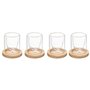 SG Secret de Gourmet Lot de 4 tasses Ccléa naturelles