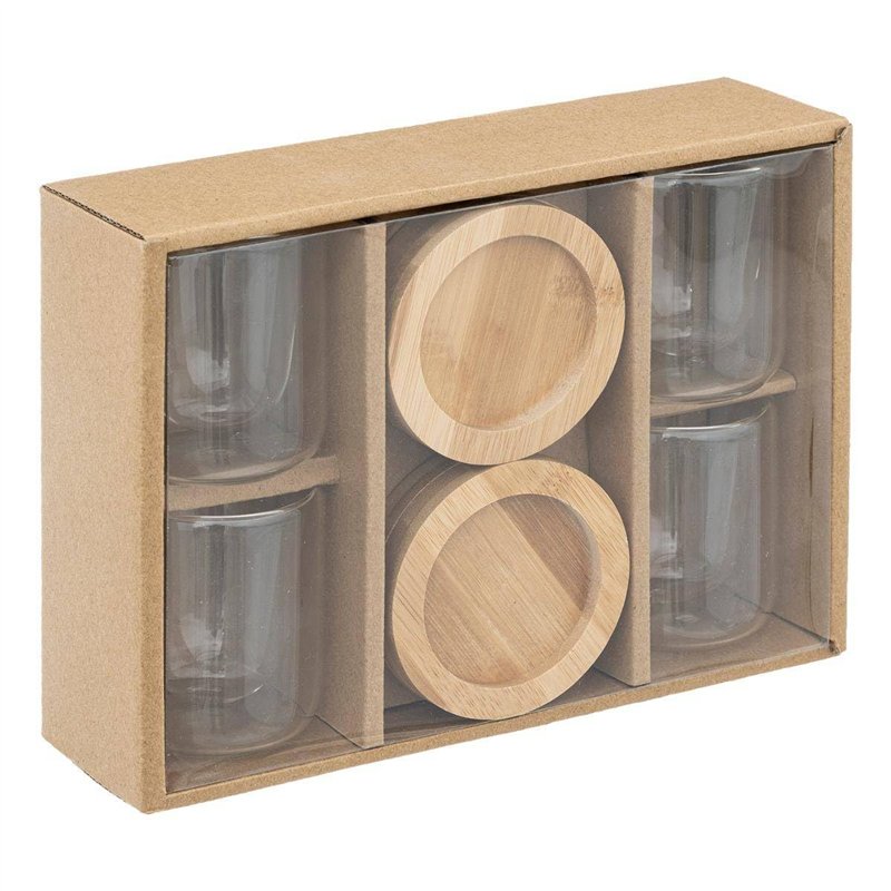 Image secondaire de SG Secret de Gourmet Lot de 4 tasses Ccléa naturelles