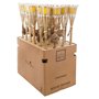 JJA Torche Bambou Bougie CITRONNELLE 107963 L. 76 x D. 7,5 x H. 7,5 cm