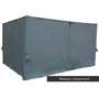 Jeu de 4 Rideaux pour tonnelle Palmeira 4 x 3 m Ardoise