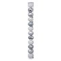 Féérie Lights & Christmas Kit de déco pour Sapin de Noël - 12 Boules - Argent et Blanc