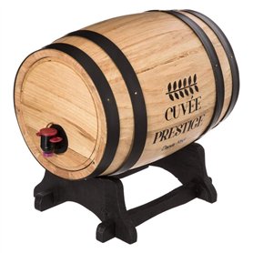 Tonneau à vin - Distributeur de vin - Capacité 5.5 Litres