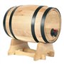 Tonneau à vin - Distributeur de vin - Capacité 5.5 Litres