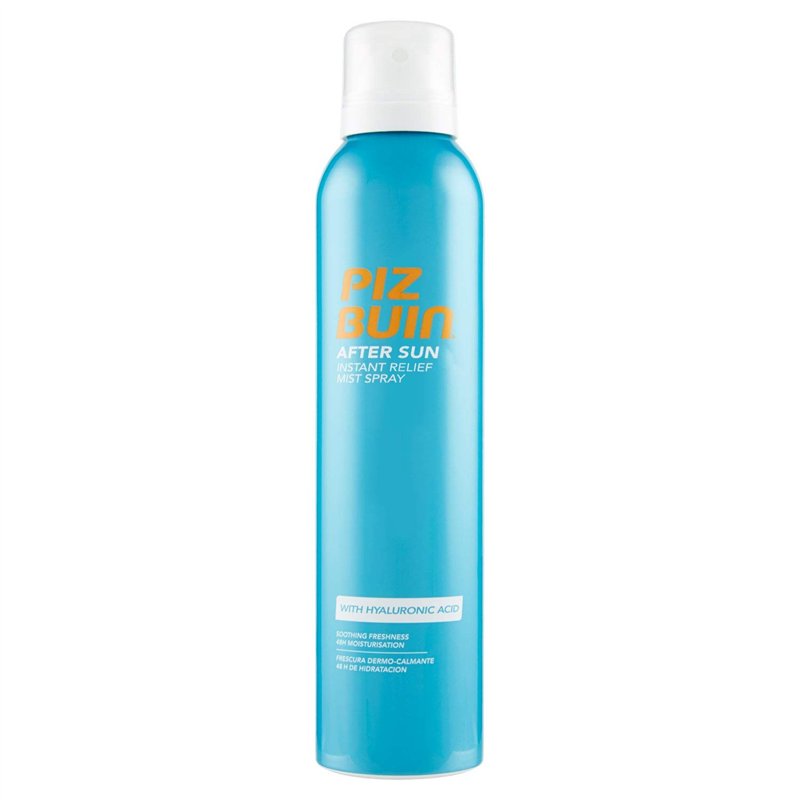 Piz Buin, After Sun, Spray Calmante y Refrescante con Acido Hialurónico, 200 ml
