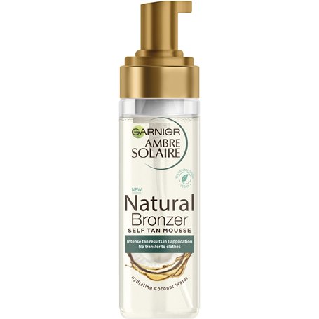 Garnier Natural Bronzer Self Tan Mousse Noix de Coco 1 Unité
