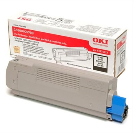 OKI – Toner C5800 C5900 C5500 Noir -6.000 pag-