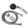 TENDANCE - Kit douchette 8 Fonctions + Flexible Acier Inoxydable 150 cm + Support- Chrome