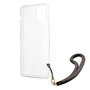 Guess GUHCP12SKSMAGR Coque de Protection pour iPhone 12 Mini 5,4" Gris