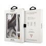 Guess GUHCP12SKSMAGR Coque de Protection pour iPhone 12 Mini 5,4" Gris