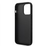 Karl Lagerfeld KLHCP14XGFKPG Coque de Protection Rigide pour iPhone 14 Pro Max 6,7" Argenté/argenté