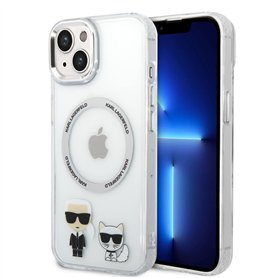 Karl Lagerfeld KLHMP14MHKCT Coque Rigide pour iPhone 14 Plus 6,7" Transparent Ka