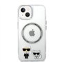 Karl Lagerfeld KLHMP14MHKCT Coque Rigide pour iPhone 14 Plus 6,7" Transparent Ka