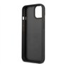 KARL LAGERFELD KLHCP14MKH3DBK Coque Rigide en Caoutchouc 3D pour iPhone 14 Plus 6,7" Noir/Noir