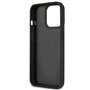KARL LAGERFELD KLHCP14LKH3DBK Coque pour iPhone 14 Pro 6,1" Noir Coque Rigide 3D en Caoutchouc Motif tête de Karl