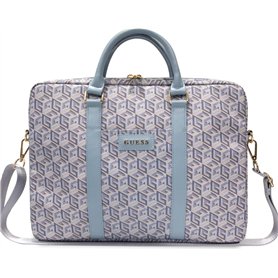 CG Mobile Guess Gcube Stripe Housse pour ordinateur 16" Bleu